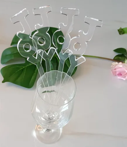 20 unidades de agitadores de café y cóctel, palitos de fiesta del día de Acción de Gracias, decoración de fiesta de cumpleaños, palitos Swizzle