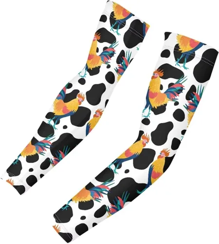 JEOCODY Mangas deportivas de refrigeración cubierta de protección solar mangas de brazo protector UV mangas protectoras