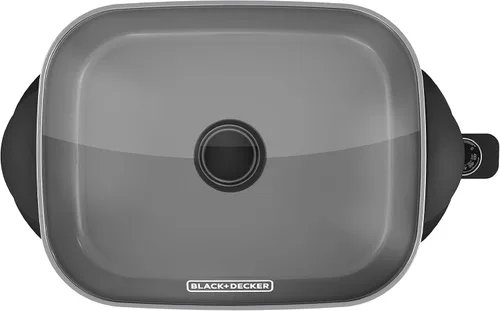 Vista 9 de Black & Decker sartén eléctrico, 12" x 15", Negro