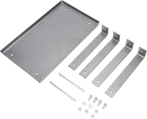 Vista 3 de Fdit Soporte para cepilladora eléctrica, mesa multifunción de aluminio para carpintería, tablero de soporte de 11.4 x 6.9 pulgadas, incluye patas
