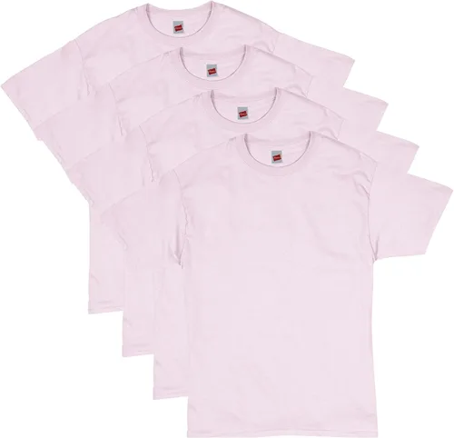 Vista 5 de Hanes ComfortSoft - Camiseta de manga corta para hombre (paquete de 4)