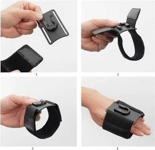 Vista 5 de Pulsera deportiva giratoria de 360° para Samsung Galaxy S21 FE S20 S22 S23 S24 Ultra A32 A12 A03s iPhone 11 12 13 14 15 Pro Max Google Pixel 6 7 8 9