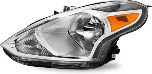 Vista 6 de SOCKIR Ensamble de faros delanteros compatible con Nissan Versa 2015-2019 estilo OEM halógeno, reemplazo para lado izquierdo del conductor