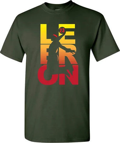 Vista 10 de City Shirts Camiseta para hombre L23 Fan Wear LA # 23 C6 DT