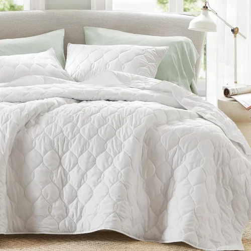 Vista 33 de Comfort Spaces Juego de Edredón Tamaño Individual Moderno Reversible con Diamantes Cubrecama Juego de Ropa de Cama Individual Acogedora Capa