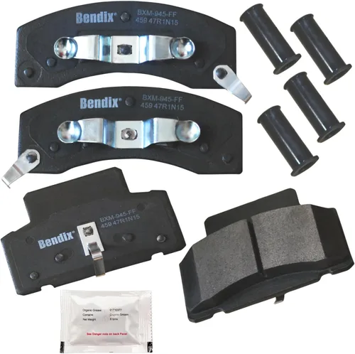 Vista 337 de Bendix Pastillas de freno delanteras de cerámica Priority1 CFC465AK2 para Acura EL 2005-1997, Honda Civic 2011-1996, Insight 2014-2010