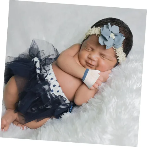 Vista 7 de Healifty Cubierta de tela para la mano del bebé, 2 pares de guantes de parada de succión del pulgar para bebés, protector de dedos suave