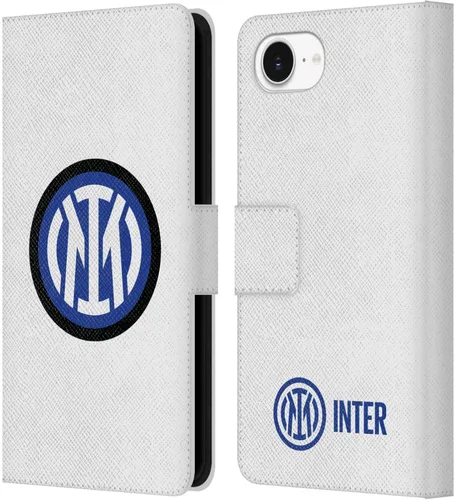 Vista 61 de Head Case Designs Officially Licensed Inter Milan Flag Badge Leather Wallet Case Compatible with Apple iPhone 7 Plus/iPhone 8 Plus