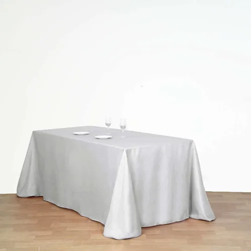 Vista 105 de Efavormart - Mantel rectangular, 60 x 102 pulgadas, resistente a las manchas y a las arrugas, lavable, mantel decorativo oblongo de tela de Amatista