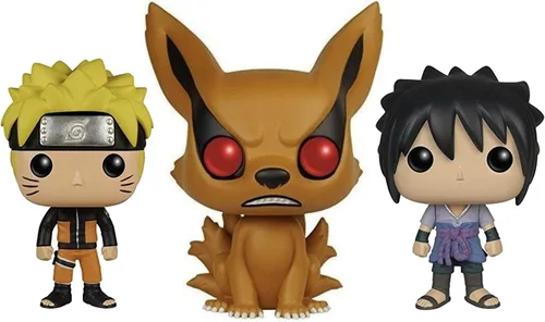 FunKo Pop! Animation: Naruto Shippuden Series 1 Figuras coleccionables de vinilo (juego de 3)