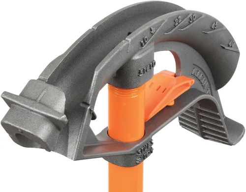 Vista 10 de Klein Tools 51605 Dobladora de conducto de hierro de montaje completo, EMT de 1 pulgada y pedal de pie ancho rígido de 3/4 pulgadas, símbolos