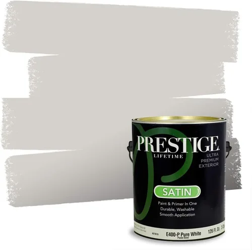 Vista 37 de PRESTIGE Paints - Pintura interior e imprimación en uno, 1 galón, cáscara de huevo, pimienta envejecida