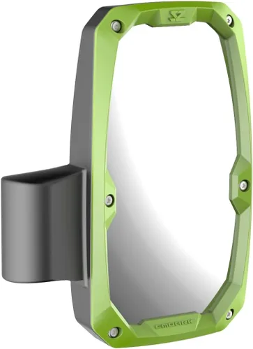 Vista 4 de Seizmik Kit de moldura de color UTV para espejos UTV de visión lateral de la serie Embark, kit de inserción de color de bisel y tapa Verde