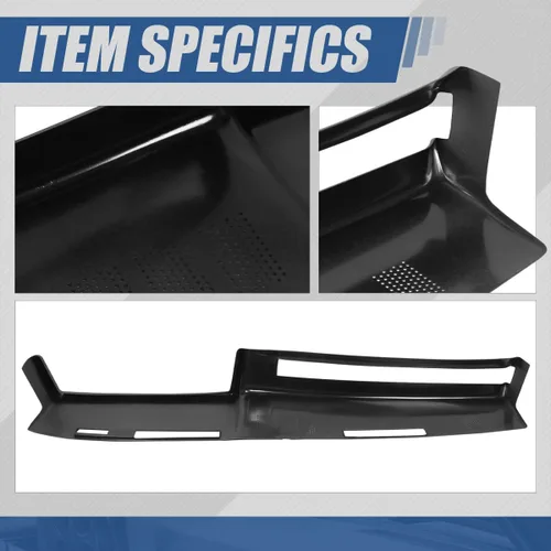 Vista 3 de Auto Dynasty Cubierta frontal moldeada de ABS para tablero de salpicadero compatible con Chevrolet Blazer GMC Jimmy C/K/R/V-Series 1981-1991