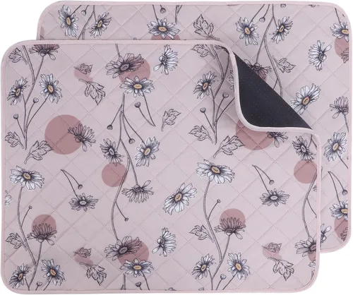 Vista 15 de IEUUMLER Almohadillas lavables para orina para perros, paquete de 2 almohadillas antideslizantes e impermeables, almohadillas de parto
