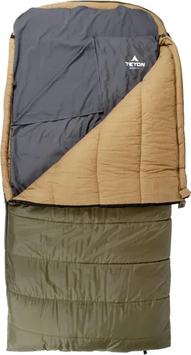 Vista 2 de Teton Sleeping Bag Liner; A Clean Sheet Set Anywhere You Go; Perfect for Travel, Camping, and Anytime You’re Away from Home Overnight; Machine