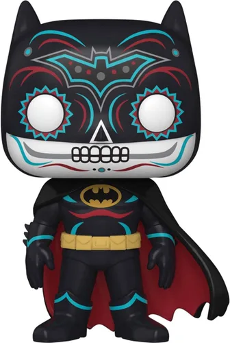 Vista 2 de Dia de Los DC - Figura de vinilo de Batman # 409, incluye protector compatible con caja Pop Box