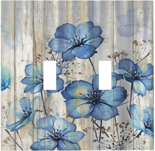 Vista 96 de Cubiertas Decorativas para Tomacorrientes de Baño Lavabo Cita Inspiracional Tablón de Madera Vintage Placa de Pared de 1 Gang Cubierta de Placa