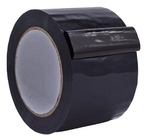 Vista 31 de WOD CSTC22SBA Cinta de sellado de cartón negro, 1.5 pulgadas x 55 yardas, 2 mils de grosor, cinta de embalaje industrial resistente para mudanzas