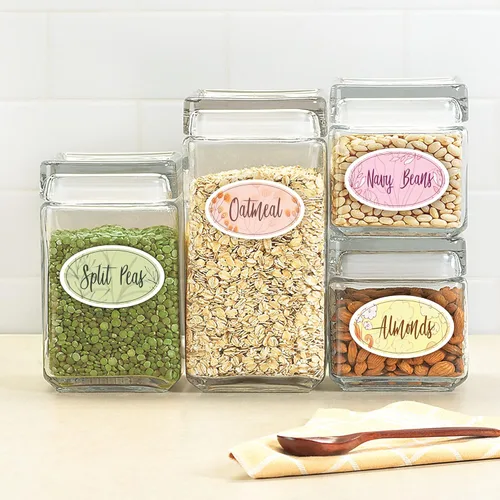 Vista 3 de Avery Etiquetas ovaladas impermeables duraderas, tecnología Sure Feed, 4.25 x 2.5 pulgadas, 300 en total, etiquetas impermeables resistentes al