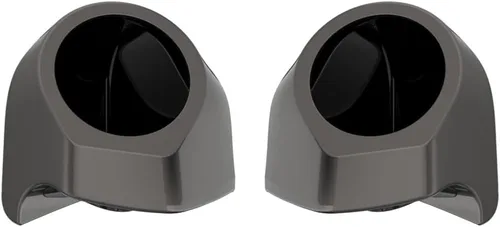 Vista 349 de Advanblack Alpine Green Tour Pack - Paquete de altavoces de 6.5 pulgadas, carcasa de audio trasera, color a juego, ajuste Harley King Tour Pack