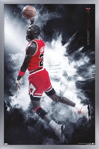 Vista 16 de Trends International Michael Jordan - Póster de pared Burst