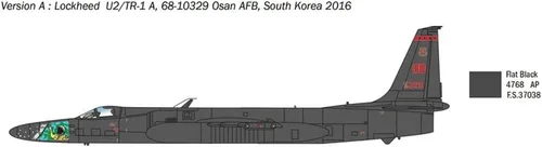 Vista 4 de Italeri 2809S 1:48 Lockheed TR-1A/B, Réplica fiel, fabricación de modelos, manualidades, aficiones, pegado, kit de plástico, montaje, grande