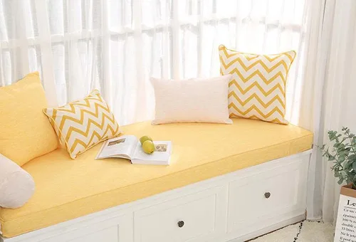 Vista 11 de Cojín de banco personalizado extra largo para columpio de 2/3/4 plazas, cojín de sofá grande, cojín de espuma viscoelástica de lujo para exteriores