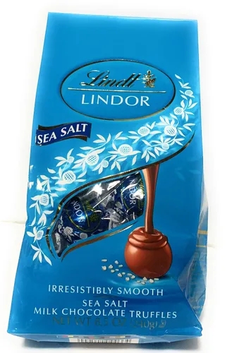 Vista 48 de Lindt Lindor - Trufas de chocolate extra oscuro 60 %, caramelo de chocolate negro con centro de trufa suave y derretida, ideal para regalar, 5.1