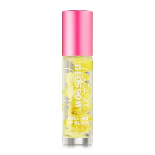 Vista 17 de Blossom Brillo de Labios Roll-on, Aceite de Labios Hidratante Transparente de Alto Brillo con Aroma Gourmet, No Pegajoso, Infundido con Flores