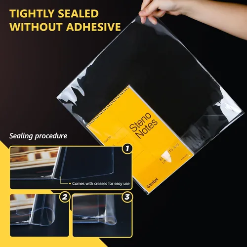 Vista 12 de Fundas de papel de estraza para discos de vinilo, 10 unidades, fundas de papel kraft para discos de vinilo LP, fundas de cartón con agujero central