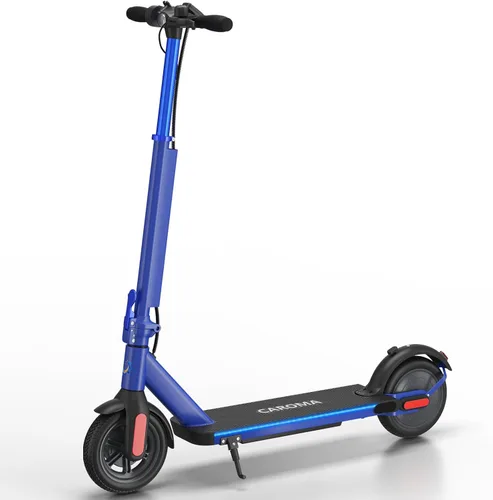 Vista 10 de Caroma Electric Scooters, Electric Scooter Adults, 800W Peak Motor, 25Miles Range&20Mph, Foldable E Scooter, Cruise Control, Dual Braking System,App