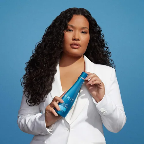 Vista 7 de NEXXUS Champú ultraligero suave para cabello seco y encrespado, tratamiento para el cabello suave y sin peso para bloquear el encrespamiento, 13.5