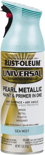Vista 100 de Rust-Oleum 267298-6PK Pintura en aerosol martillada universal para todas las superficies, 12 onzas, blanco, paquete de 6