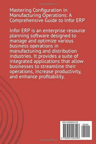 Vista 2 de Mastering Configuration in Manufacturing Operations in Infor ERP