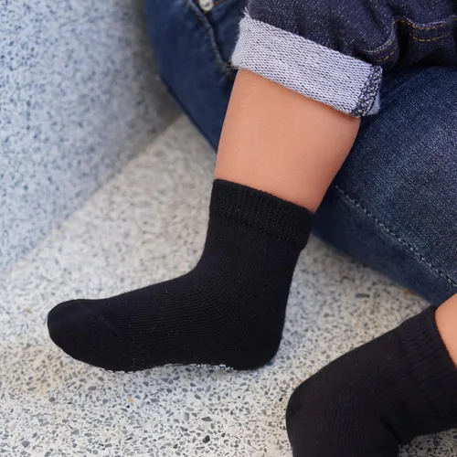 Vista 5 de RATIVE - Calcetines antideslizantes con agarres para bebé, bebés, niños pequeños, niños y niños