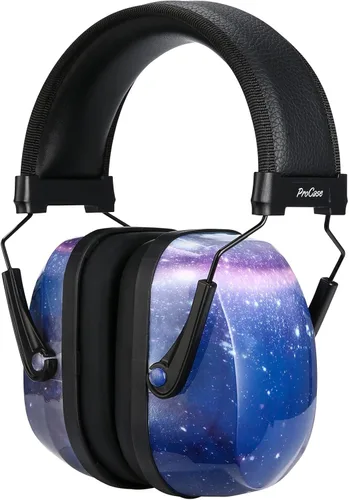 Vista 8 de ProCase SNR - Audífonos con cancelación de ruido de 29 dB para niños con autismo y reducción de ruido a prueba de sonido, para fuegos artificiales