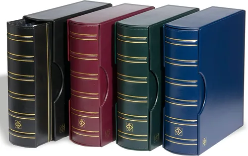 Lighthouse GRANDE G Carpeta y funda para monedas/sellos/monedas/documentos coleccionables álbum azul
