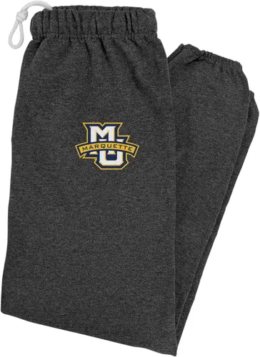 Vista 15 de LOGOVISION Pantalones deportivos para hombre con logotipo primario colegiado colección jaspeado carbón