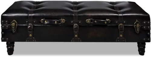 Vista 65 de Banco de almacenamiento de abeto de madera maciza crema para dormitorio, sala de estar, extremo de la cama, 43.3 x 11.8 x 15 pulgadas