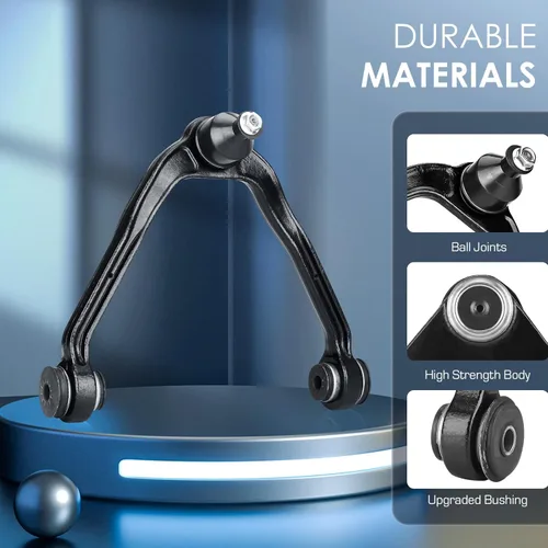 Vista 2 de Kit de suspensión con junta esférica para brazos de control superiores delanteros 4WD, compatible con Chevy Avalanche Silverado Suburban, compatible