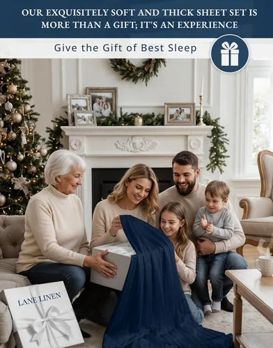 Vista 66 de LANE LINEN - Sábanas individual 100% algodón egipcio suave, cómodo y grueso de calidad de hotel, costuras reforzadas totalmente elásticas, sin