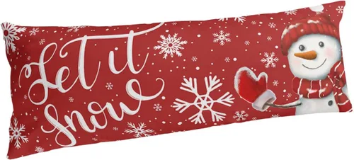 Vista 15 de Fundas de almohada de tamaño estándar de muñeco de nieve, 2 paquetes de fundas de almohada suaves para cama, fundas decorativas para sofá de cuerpo