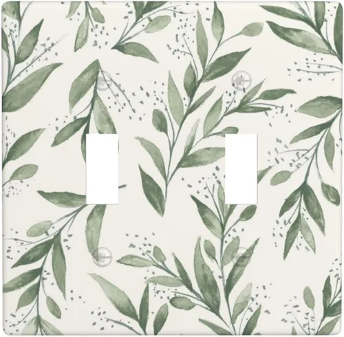 Vista 51 de Placa decorativa de pared eléctrica decorativa con bandera estadounidense, escopeta de doble palanca, placa de cubierta de interruptor de luz de 2