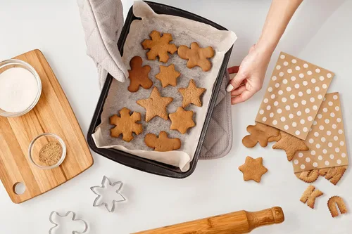 Vista 4 de BagDream Bolsas de papel kraft de 5.5 x 7.75 pulgadas, paquete de 100 sobres de papel plano a prueba de grasa para aperitivos, galletas, bolsas