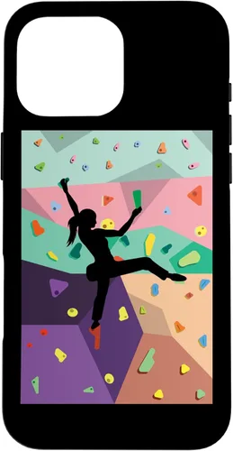Vista 19 de Cute Colorful Rock Climbing Bouldering Wall Climber Case for iPhone 16