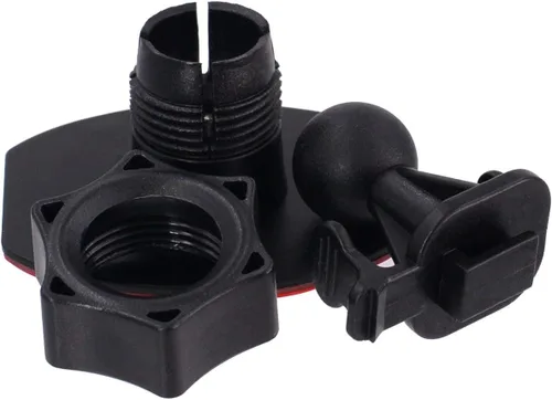 Vista 6 de CH02B - Soporte de montaje para cámara de tablero de automóvil para base adhesiva de doble cara 3M, soporte de montaje para parabrisas y tablero