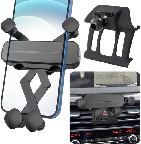 Soporte para teléfono de coche para BMW X5 2014-2018, X6 2015-2019 SUV sDrive35i xDrive35i 40e 35d F15 F16 Accesorios de automóvil Decoración
