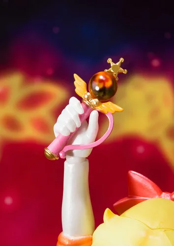 Vista 7 de TAMASHII NATIONS Bandai Super Sailor Venus Pretty Guardian Sailor Moon Figura de acción