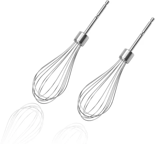 Vista 8 de 2 piezas de accesorios para batidora de mano, batidores para batidora de mano para cocina, piezas de repuesto de acero inoxidable para KitchenAid